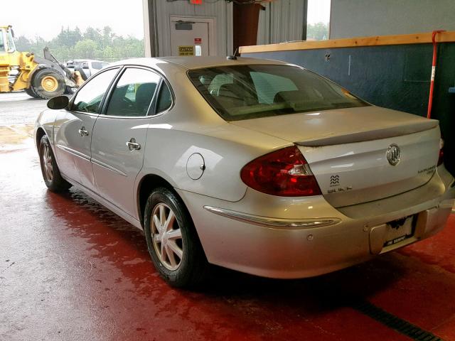 2G4WD582961218934 - 2006 BUICK LACROSSE C SILVER photo 3