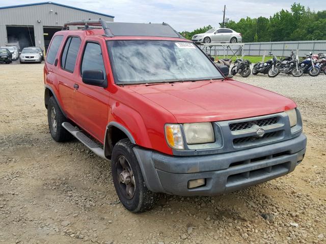 5N1ED28Y1YC557442 - 2000 NISSAN XTERRA XE RED photo 1