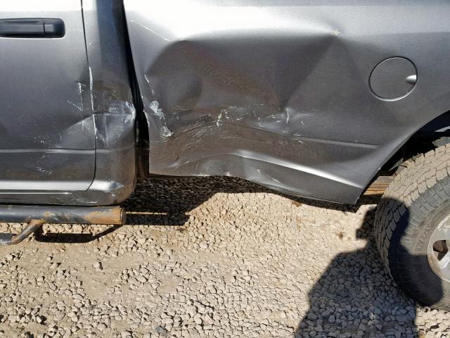 3C6UD5HL6CG324191 - 2012 DODGE RAM 2500 S ნაცრისფერი ფოტო 9
