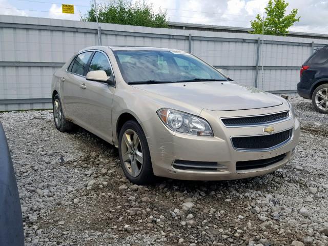 1G1ZC5EB7AF234679 - 2010 CHEVROLET MALIBU 1LT GOLD photo 1