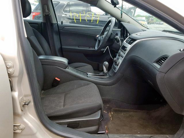 1G1ZC5EB7AF234679 - 2010 CHEVROLET MALIBU 1LT GOLD photo 5
