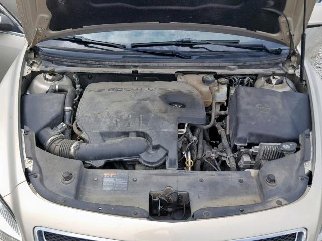 1G1ZC5EB7AF234679 - 2010 CHEVROLET MALIBU 1LT GOLD photo 7
