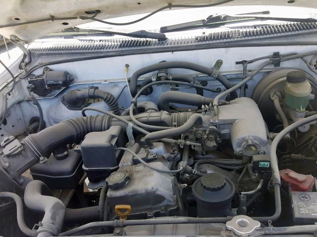 5TENL42N21Z774815 - 2001 TOYOTA TACOMA WHITE photo 7