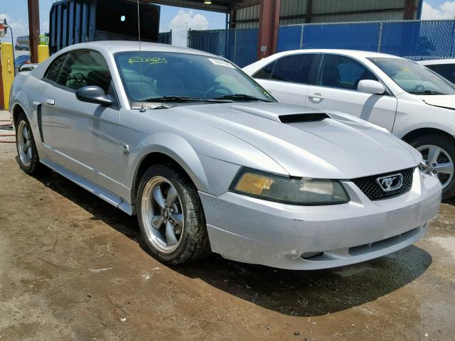 1FAFP42X44F126698 - 2004 FORD MUSTANG GT SILVER photo 1