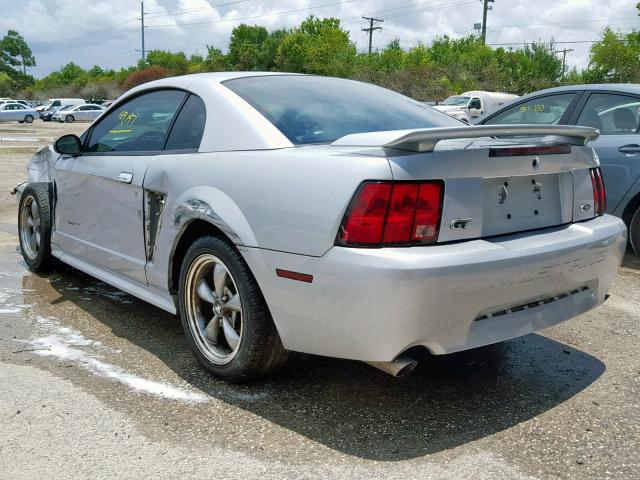 1FAFP42X44F126698 - 2004 FORD MUSTANG GT SILVER photo 3