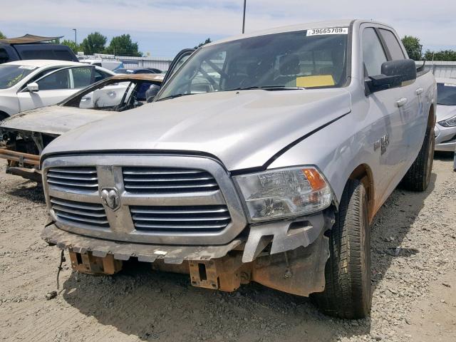 1C6RR7LT4KS520714 - 2019 RAM 1500 CLASS SILVER photo 2