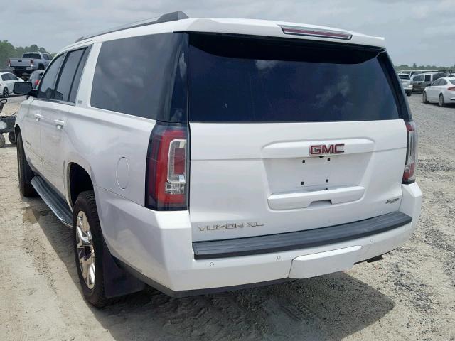 1GKS1GKC3FR142602 - 2015 GMC YUKON XL C WHITE photo 3