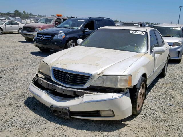 JH4KA9654YC004932 - 2000 ACURA 3.5RL WHITE photo 2