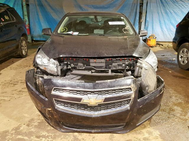 1G11C5SA8DF259734 - 2013 CHEVROLET MALIBU 1LT BLACK photo 9