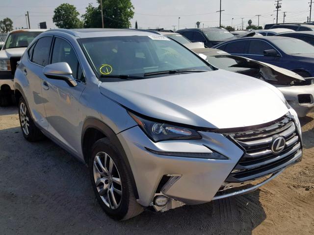 JTJYARBZ3F2003873 - 2015 LEXUS NX 200T SILVER photo 1