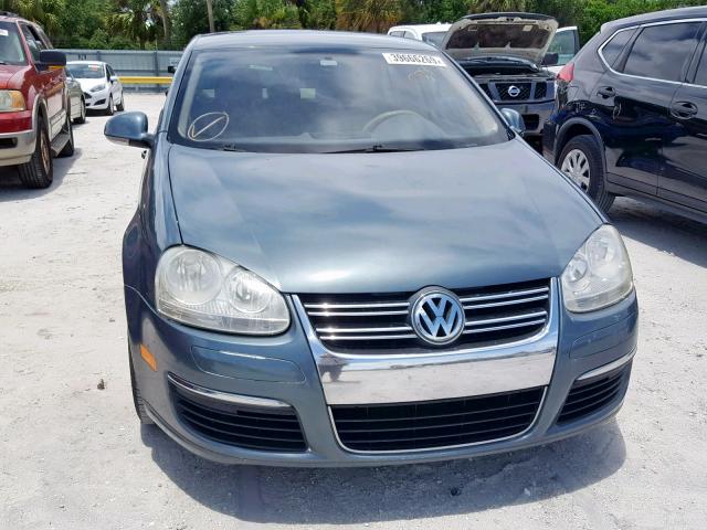 3VWSF71K66M736640 - 2006 VOLKSWAGEN JETTA 2.5 BLUE photo 9