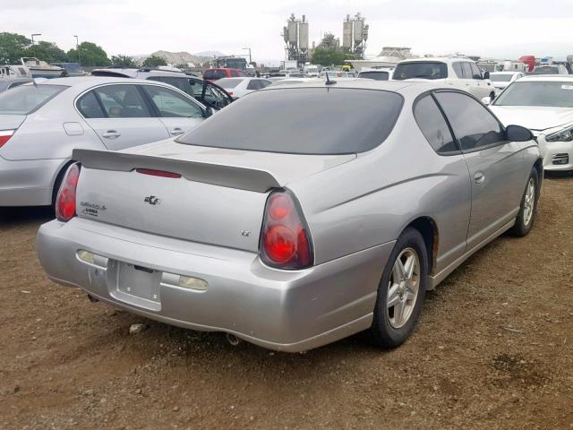 2G1WX12K559147429 - 2005 CHEVROLET MONTE CARL SILVER photo 4