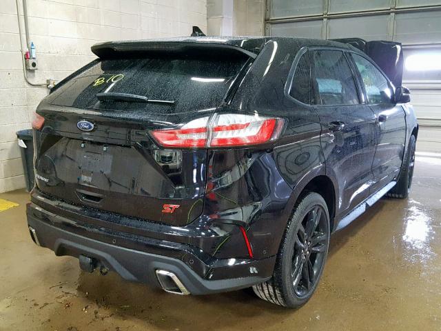 2FMPK4AP9KBB13230 - 2019 FORD EDGE ST BLACK photo 4