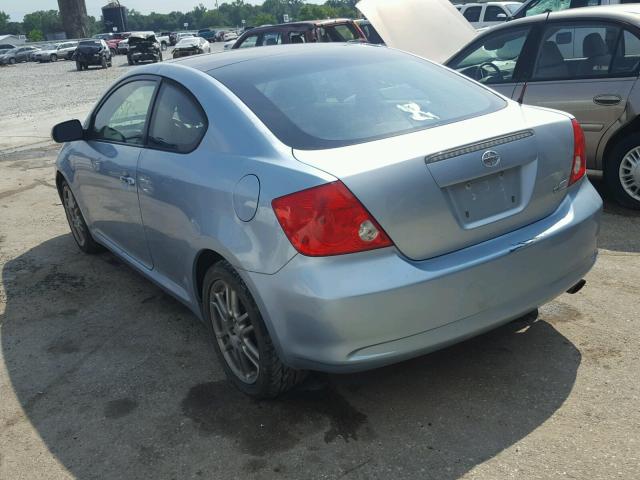 JTKDE177870157970 - 2007 TOYOTA SCION TC BLUE photo 3
