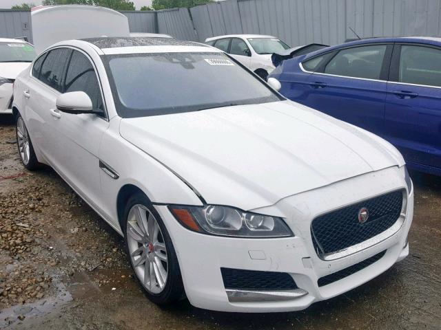 SAJBE4BV1GCY02612 - 2016 JAGUAR XF PRESTIG WHITE photo 1