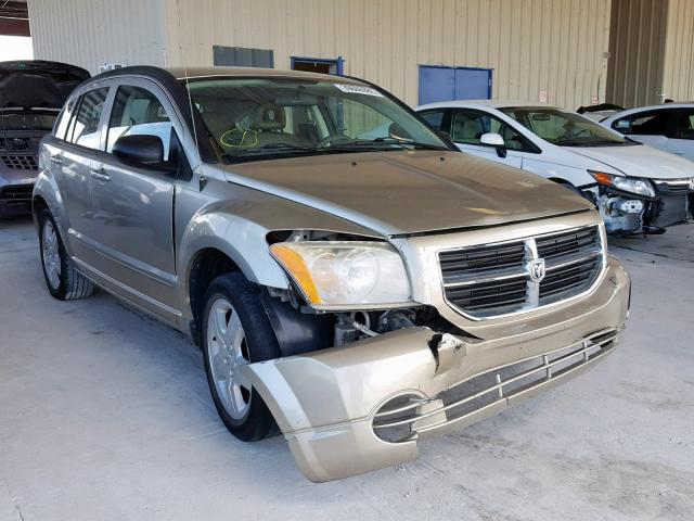 1B3HB48A19D168996 - 2009 DODGE CALIBER SX GOLD photo 1