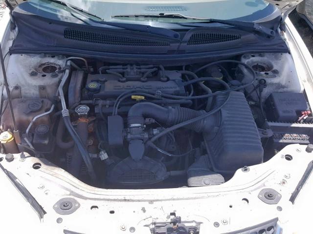 1B3EL36X24N312995 - 2004 DODGE STRATUS SE WHITE photo 7