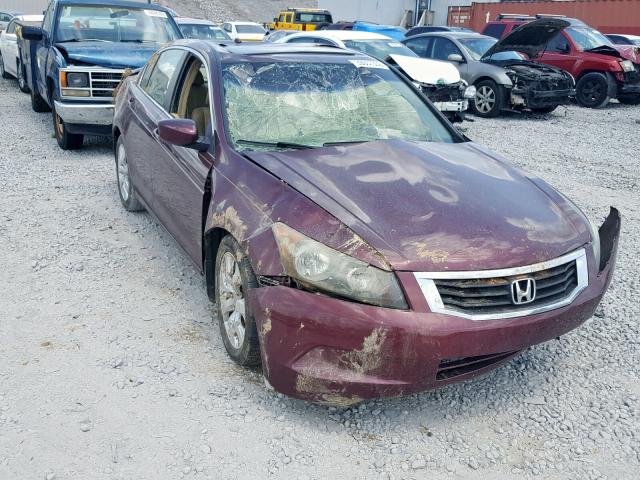 1HGCP26808A117084 - 2008 HONDA ACCORD EXL MAROON photo 1