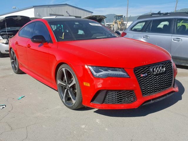 WUAW2AFC9EN903031 - 2014 AUDI RS7 RED photo 1