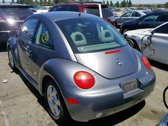 3VWCK21CX2M417568 - 2002 VOLKSWAGEN NEW BEETLE Գրաֆիտ լուսանկար 3