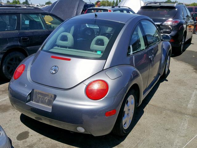3VWCK21CX2M417568 - 2002 VOLKSWAGEN NEW BEETLE Գրաֆիտ լուսանկար 4