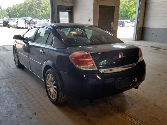 1G8ZV57787F279854 - 2007 SATURN AURA XR BLUE photo 3