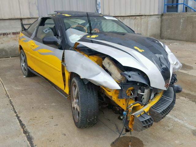 1G1JH12FX27326752 - 2002 CHEVROLET CAVALIER L YELLOW photo 1