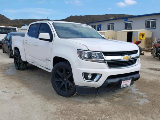 1GCGSCEA8J1118613 - 2018 CHEVROLET COLORADO L WHITE photo 1