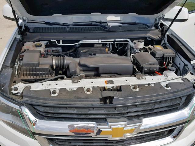 1GCGSCEA8J1118613 - 2018 CHEVROLET COLORADO L WHITE photo 7