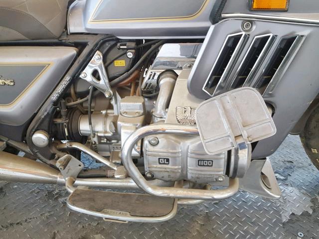 1HFSC0221CA225420 - 1982 HONDA GL1100 A SILVER photo 7