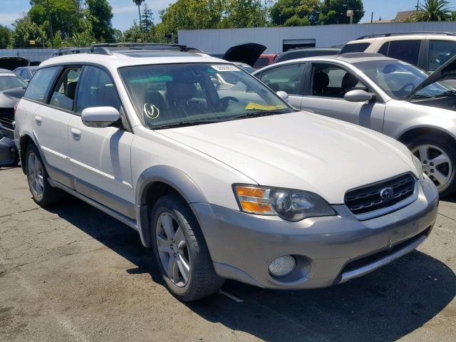 4S4BP86C654318382 - 2005 SUBARU LEGACY OUT WHITE photo 1