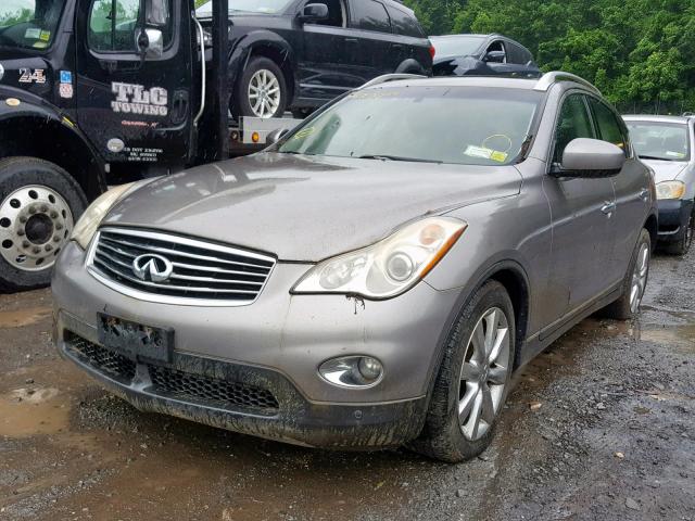 JNKAJ09F58M357931 - 2008 INFINITI EX35 BASE GRAY photo 2