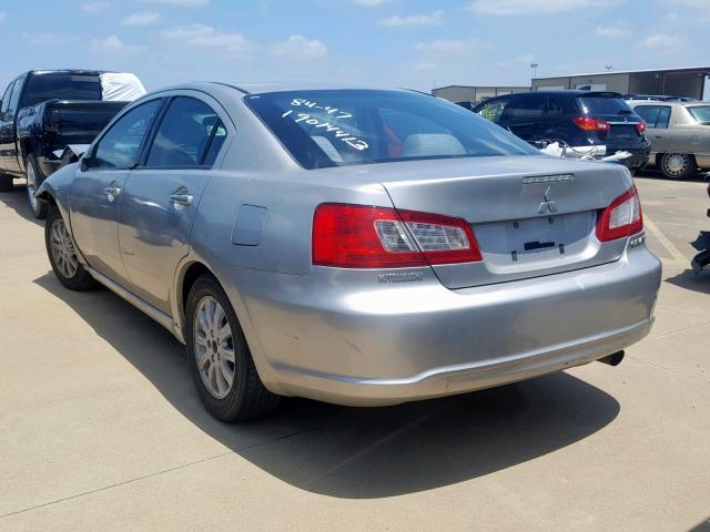 4A32B2FF4BE021933 - 2011 MITSUBISHI GALANT FE SILVER photo 3