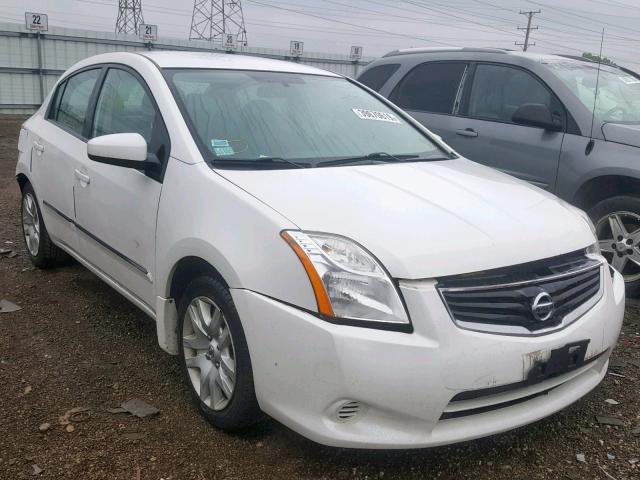 3N1AB6APXCL669092 - 2012 NISSAN SENTRA 2.0 WHITE photo 1