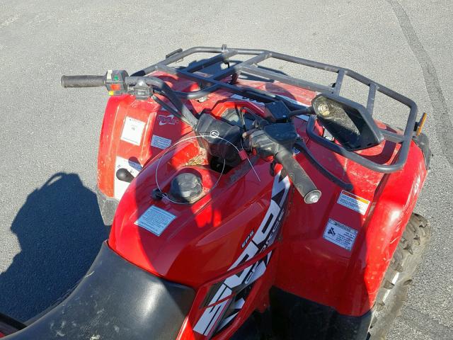 LCELDTZ92H6001454 - 2017 ZHEJ 4WHEELER RED photo 5