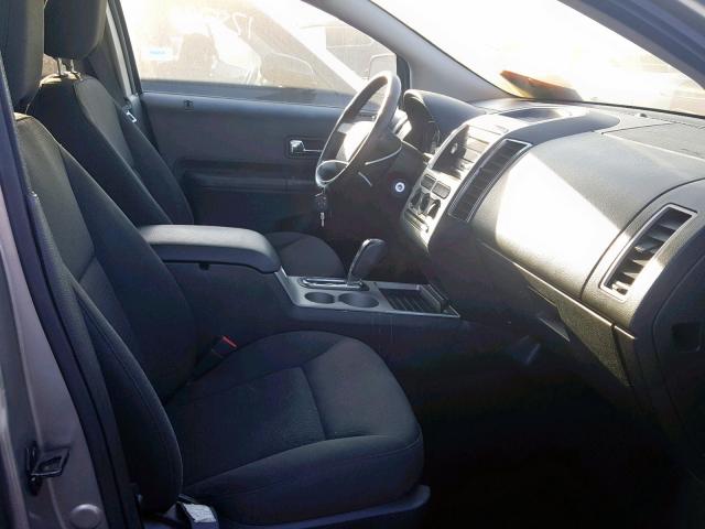 2FMDK48C88BA51611 - 2008 FORD EDGE SEL GRAY photo 5