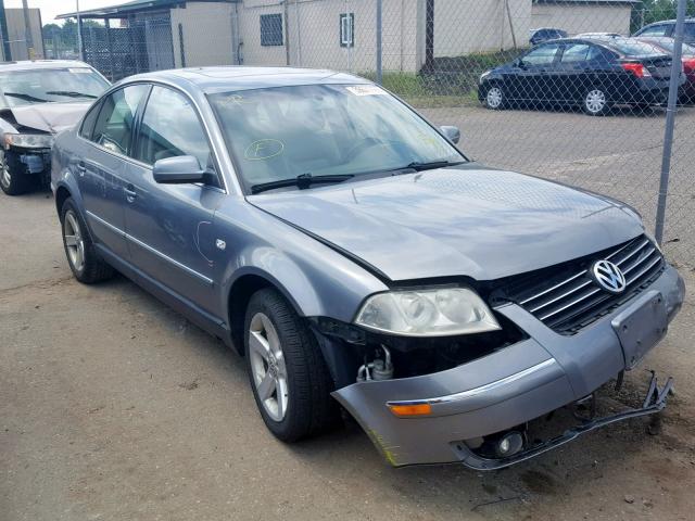 WVWRH63BX4P149867 - 2004 VOLKSWAGEN PASSAT GLX SILVER photo 1