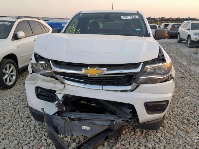 1GCHSBEA9G1274022 - 2016 CHEVROLET COLORADO WHITE photo 9