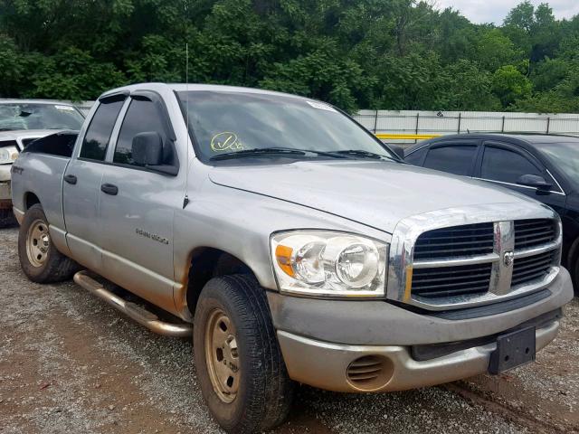 1D7HA18K07J519684 - 2007 DODGE RAM 1500 S SILVER photo 1