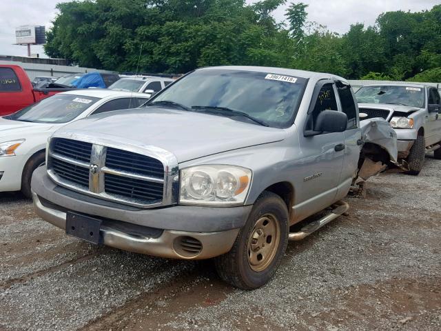 1D7HA18K07J519684 - 2007 DODGE RAM 1500 S SILVER photo 2