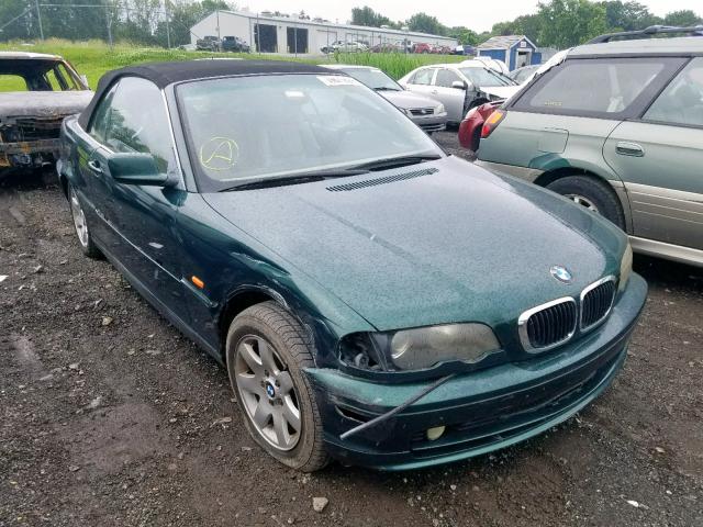 WBABR3344YEG02459 - 2000 BMW 323 CI GREEN photo 1