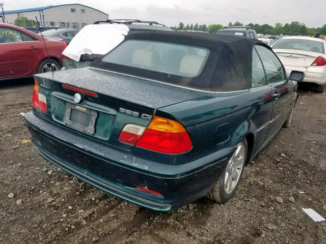 WBABR3344YEG02459 - 2000 BMW 323 CI GREEN photo 4