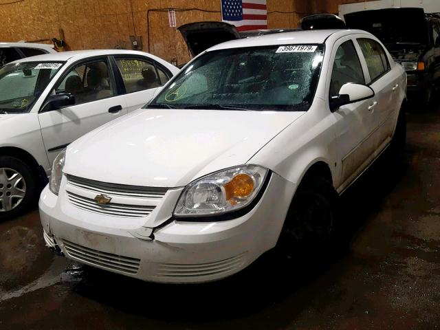 1G1AL58F487274833 - 2008 CHEVROLET COBALT LT WHITE photo 2