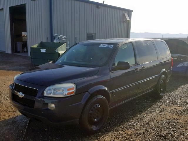 1GNDV23W38D174445 - 2008 CHEVROLET UPLANDER L 黑色 照片 2