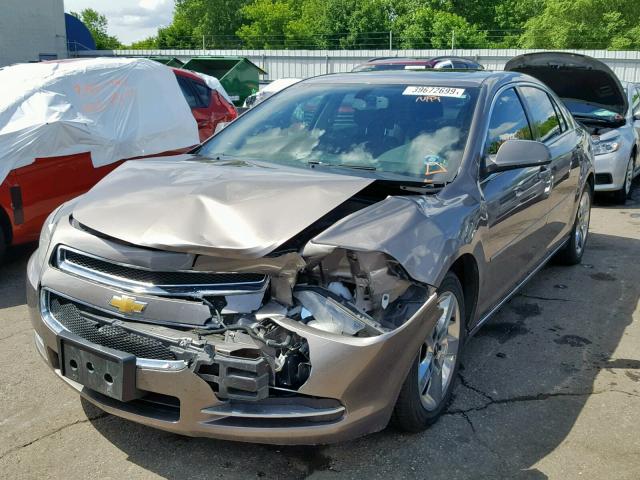 1G1ZC5EBXAF322822 - 2010 CHEVROLET MALIBU 1LT 棕色 照片 2