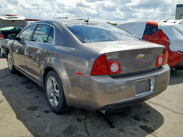 1G1ZC5EBXAF322822 - 2010 CHEVROLET MALIBU 1LT 棕色 照片 3