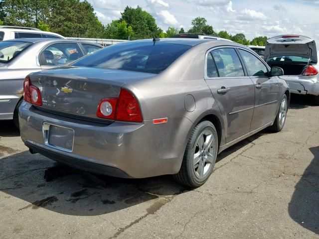 1G1ZC5EBXAF322822 - 2010 CHEVROLET MALIBU 1LT 棕色 照片 4