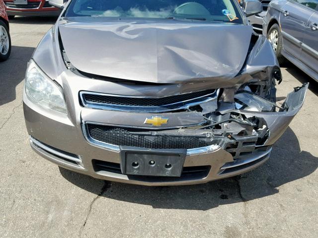 1G1ZC5EBXAF322822 - 2010 CHEVROLET MALIBU 1LT 棕色 照片 9