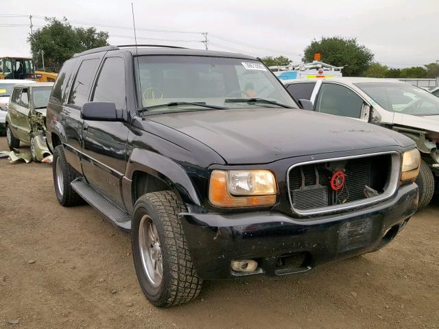 1GKEK13R0YR161587 - 2000 GMC YUKON DENA BLACK photo 1