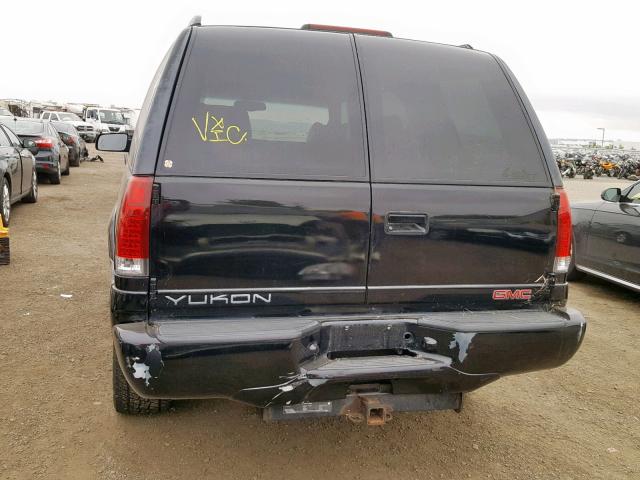 1GKEK13R0YR161587 - 2000 GMC YUKON DENA BLACK photo 10